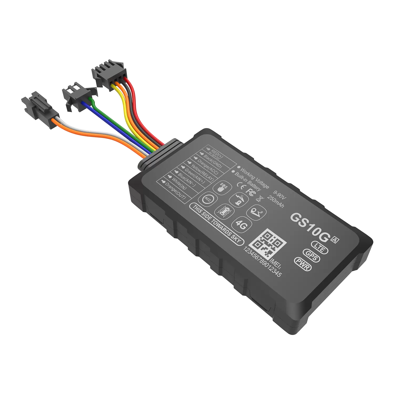 GS10G hardwired vehicle tracker