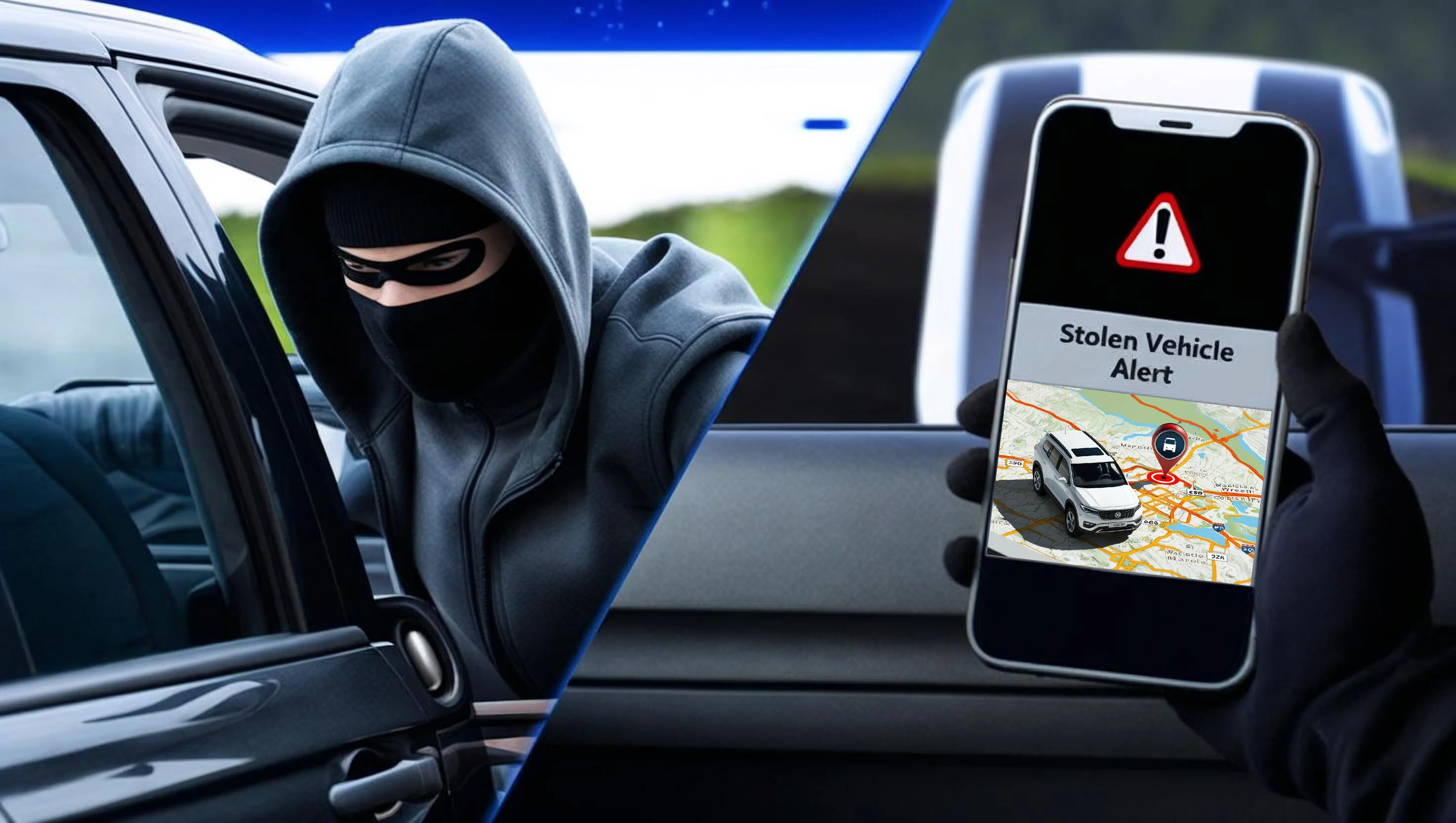 WanWayTech stolen vehicle recovery solution visual